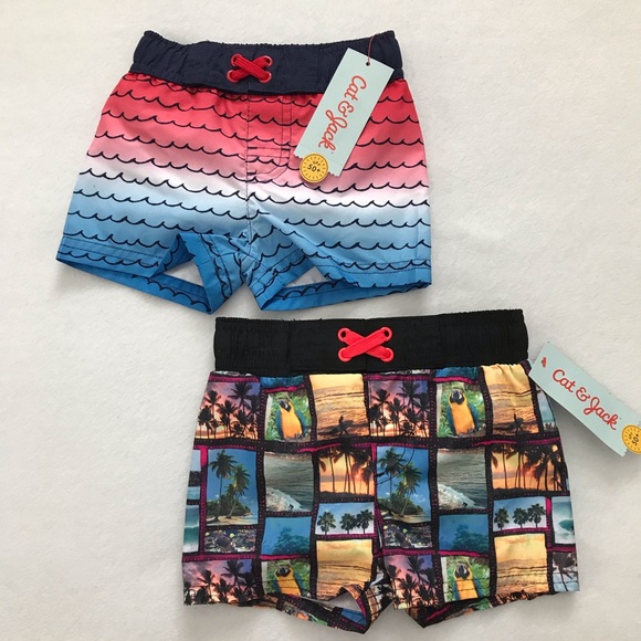 cat swimming trunks